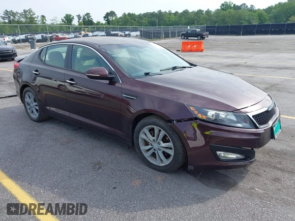 2012 Kia Optima LX z VIN 5XXGM4A70CG012349, wystawiony jako IAAI lot #42290950 z przebiegiem 112 293 mil mil oraz . Historia ofert i sprzedaży dostępna na DreamBid. Obrazek 1.
