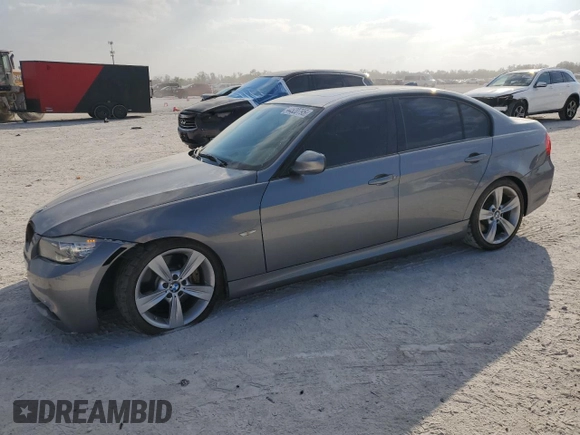 2011 BMW 3 Series 335i with VIN WBAPM5C58BE578468, listed as a Copart auction lot 44520795 with 141,162 mi miles and Salvage Title. Bid and sale history available at carsss.com. Image 1.