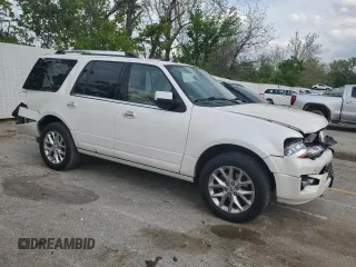 2016 Ford Expedition Limited with VIN 1FMJU2AT3GEF25642, listed as a Copart auction lot 53944285 with 199,598 mi miles and Salvage title. Bid and sale history available at DreamBid. Image 4.