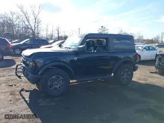 2024 Ford Bronco Big Bend with VIN 1FMDE7AH2RLA80523, listed as a IAAI auction lot 41452287 with 3,490 mi miles. Bid and sale history available at carsss.com. Image 14.
