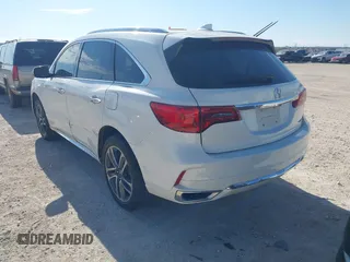 2017 Acura MDX Sport Hybrid w/Advance Pkg with VIN 5FRYD7H72HB001549, listed as a IAAI auction lot 41279343 with 80,135 mi miles. Bid and sale history available at carsss.com. Image 3.