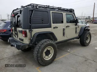 2018 Jeep Wrangler JK Unlimited Rubicon with VIN 1C4BJWFG4JL891312, listed as a Copart auction lot 87041334 with 51,286 mi miles and Salvage Title. Bid and sale history available at carsss.com. Image 3.