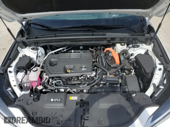 2025 Lexus NX 350h Premium z VIN 2T2GKCEZ1SC048421, wystawiony jako Copart lot #47616515 z przebiegiem 1 323 mil mil oraz Szkoda całkowita • Salvage title. Historia ofert i sprzedaży dostępna na DreamBid. Obrazek 12.