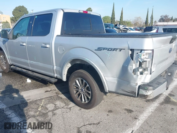 2019 Ford F-150 XL with VIN 1FTEW1CP4KKC34877, listed as a IAAI auction lot 41647021 with 61,974 mi miles and . Bid and sale history available at carsss.com. Image 6.