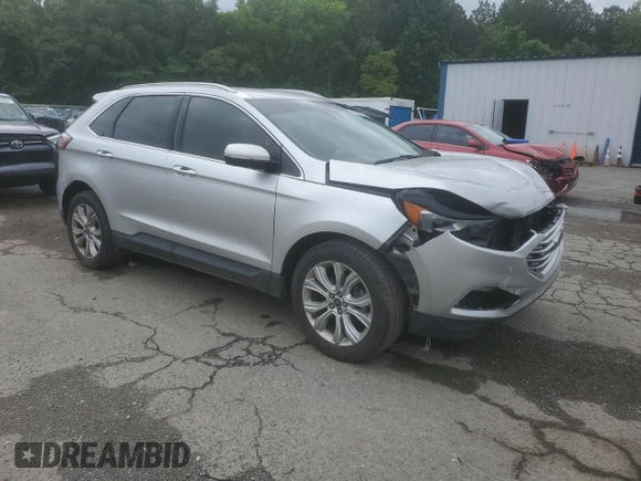 2019 Ford Edge Titanium с VIN 2FMPK3K95KBB22694, выставлен на аукционе Copart как лот 58660475 с пробегом 144 615 миль миль и Списание • Salvage title. История ставок и продаж доступна на DreamBid. Изображение 4.