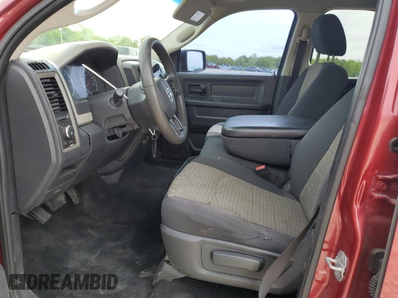 2012 Ram 1500 Express with VIN 1C6RD6KT8CS193455, listed as a Copart auction lot 53996495 with 213,154 mi miles and Salvage title. Bid and sale history available at DreamBid. Image 7.