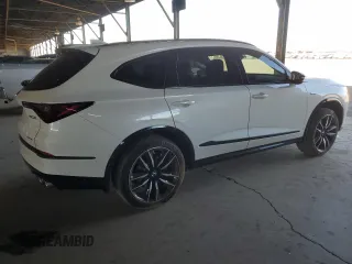2023 Acura MDX Type S w/Advance Package with VIN 5J8YD8H88PL004405, listed as a Copart auction lot 59702214 with 18,042 mi miles and Salvage Title. Bid and sale history available at carsss.com. Image 3.