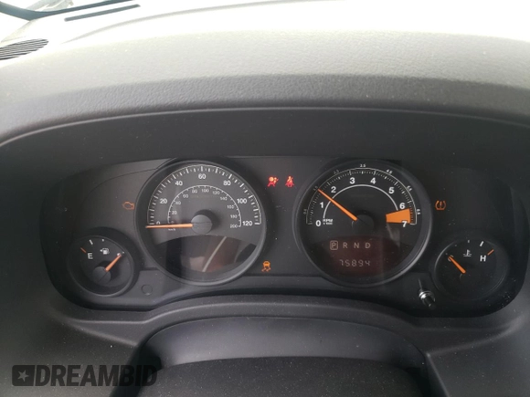 2017 Jeep Patriot High Altitude with VIN 1C4NJPFA6HD166491, listed as a Copart auction lot 57320225 with 75,894 mi miles and Salvage title. Bid and sale history available at DreamBid. Image 9.