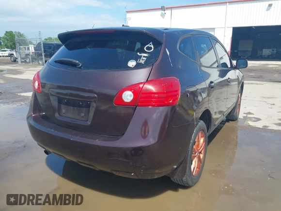 2013 Nissan Rogue S with VIN JN8AS5MT2DW009340, listed as a IAAI auction lot 41939432 with 131,002 mi miles. Bid and sale history available at carsss.com. Image 4.