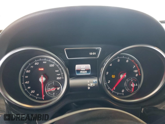 2017 Mercedes-Benz GLE 350 with VIN 4JGDA5HB1HA897655, listed as a Copart auction lot 60887775 with 79,325 mi miles and Salvage title. Bid and sale history available at DreamBid. Image 9.