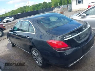 2019 Mercedes-Benz C 300 with VIN WDDWF8EB1KR459513, listed as a IAAI auction lot 42242025 with 35,138 mi miles and . Bid and sale history available at DreamBid. Image 3.