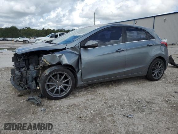 2017 Hyundai Elantra GT with VIN KMHD35LH4HU374957, listed as a Copart auction lot 70082604 with 73,066 mi miles and Salvage Title. Bid and sale history available at carsss.com. Image 1.