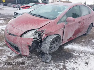 2012 Toyota Prius One with VIN JTDKN3DU1C5429857, listed as a IAAI auction lot 41072254 with 107,418 mi miles. Bid and sale history available at carsss.com. Image 6.