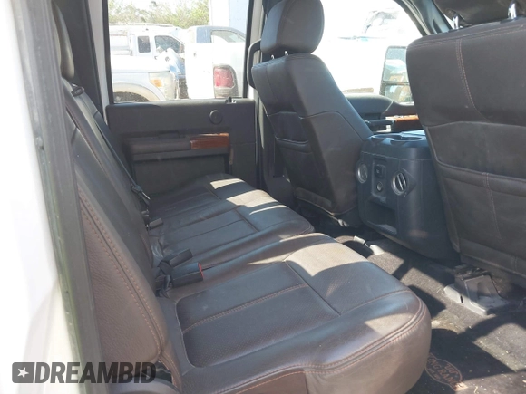 2016 Ford F-250 Lariat with VIN 1FT7W2B61GEA81419, listed as a IAAI auction lot 41837036 with 186,027 mi miles and . Bid and sale history available at DreamBid. Image 8.