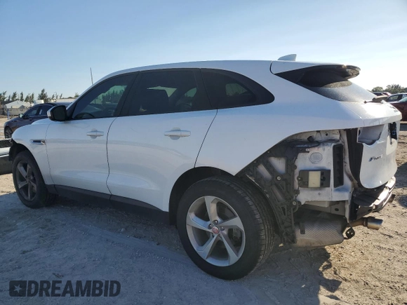 2017 Jaguar F-Pace 35t Premium with VIN SADCJ2BV5HA047548, listed as a Copart auction lot 48497515 with 169,447 mi miles and Salvage Title. Bid and sale history available at DreamBid. Image 2.