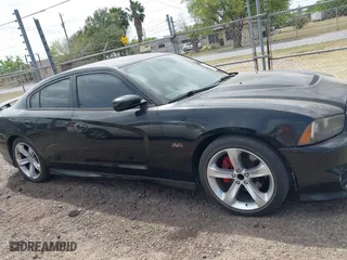 2012 Dodge Charger SRT8 with VIN 2C3CDXEJ7CH169853, listed as a IAAI auction lot 41857468 with 145,016 mi miles. Bid and sale history available at carsss.com. Image 12.