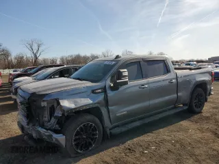 2021 GMC Sierra 1500 Elevation z VIN 1GTU9CET9MZ299145, wystawiony jako Copart lot #48578035 z przebiegiem 61 157 mil mil oraz Szkoda całkowita • Salvage title. Historia ofert i sprzedaży dostępna na DreamBid. Obrazek 1.