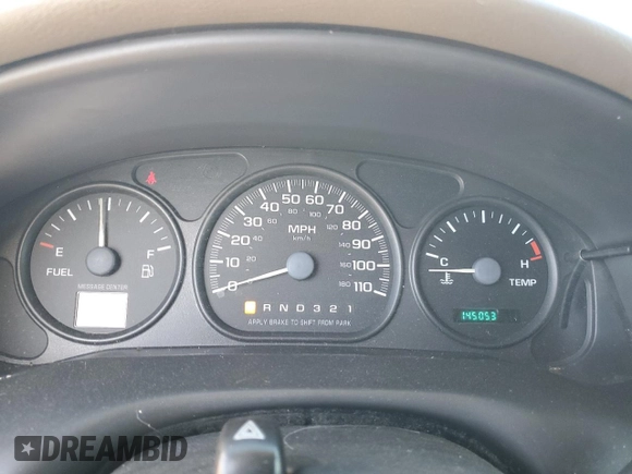 2001 Chevrolet Venture LS Y3G Mobility z VIN 1GNDX03E61D259534, wystawiony jako Copart lot #85498424 z przebiegiem 145 053 mil mil oraz Czysty tytuł • Clean title. Historia ofert i sprzedaży dostępna na DreamBid. Obrazek 9.