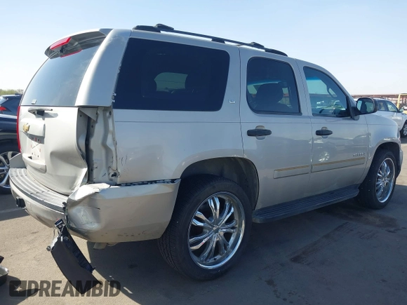 2007 Chevrolet Tahoe LS with VIN 1GNFC13C87R308432, listed as a IAAI auction lot 41740545 with 251,195 mi miles and . Bid and sale history available at DreamBid. Image 6.