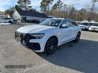 2019 Audi Q8 Prestige with VIN WA1FVAF16KD034323, listed as a Copart auction lot 47751445 with 129,937 mi miles and Clean Title. Bid and sale history available at carsss.com. Image 1.
