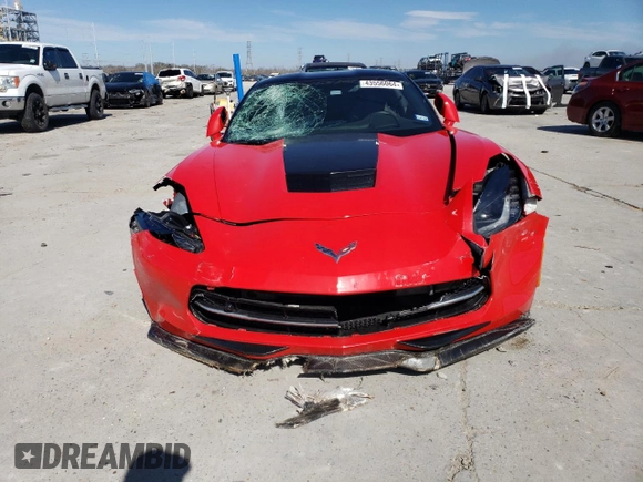 2018 Chevrolet Corvette 3LT with VIN 1G1YF2D75J5104520, listed as a Copart auction lot 43556064 with 16,116 mi miles. Bid and sale history available at carsss.com. Image 5.