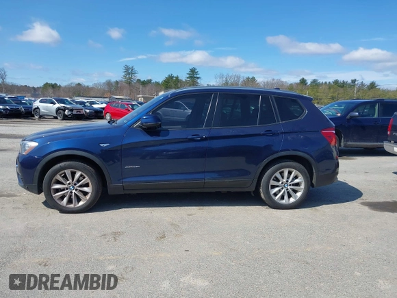 2015 BMW X3 xDrive28i with VIN 5UXWX9C53F0D53909, listed as a IAAI auction lot 41935051 with 122,775 mi miles and . Bid and sale history available at DreamBid. Image 14.