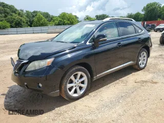 2012 Lexus RX 350 with VIN 2T2ZK1BA9CC078831, listed as a Copart auction lot 60157175 with 179,264 mi miles and Salvage title. Bid and sale history available at DreamBid. Image 1.