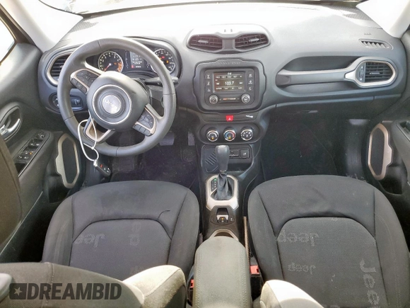 2017 Jeep Renegade Sport with VIN ZACCJAAB6HPE77991, listed as a Copart auction lot 59850855 with 97,220 mi miles and Clean title. Bid and sale history available at DreamBid. Image 8.