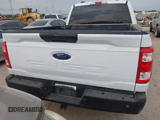 2022 Ford F-150 XL with VIN 1FTFW1E51NKE67183, listed as a IAAI auction lot 42123925 with 100,877 mi miles. Bid and sale history available at carsss.com. Image 16.