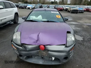 2003 Mitsubishi Eclipse GS with VIN 4A3AC44G43E073984, listed as a Copart auction lot 49340585 with 188,483 mi miles and Salvage Title. Bid and sale history available at DreamBid. Image 5.