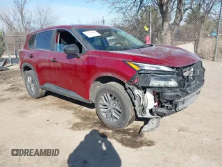 2023 Nissan Rogue S z VIN 5N1BT3AB6PC686874, wystawiony jako IAAI lot #41779628 z przebiegiem 81 566 mil mil oraz . Historia ofert i sprzedaży dostępna na DreamBid. Obrazek 1.