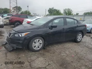 2022 Nissan Versa S с VIN 3N1CN8DV2NL855458, выставлен на аукционе Copart как лот 59693275 с пробегом 19 132 миль миль и Списание • Salvage title. История ставок и продаж доступна на DreamBid. Изображение 1.