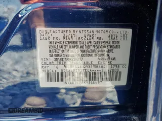 2019 Nissan Sentra SV z VIN 3N1AB7AP8KY366657, wystawiony jako Copart lot #58410625 z przebiegiem 23 721 mil mil oraz Nie do naprawy • Non repairable. Historia ofert i sprzedaży dostępna na DreamBid. Obrazek 12.