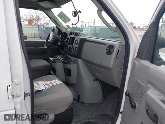 2014 Ford Econoline Cargo Commercial with VIN 1FTNE1EWXEDA18404, listed as a IAAI auction lot 42173934 with 188,301 mi miles and . Bid and sale history available at DreamBid. Image 5.