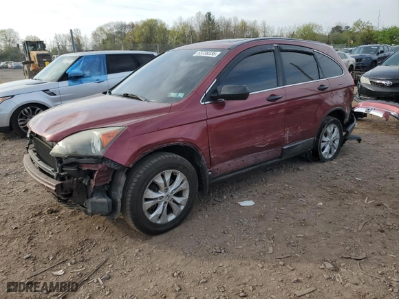 2008 Honda CR-V EX with VIN 5J6RE48568L002503, listed as a Copart auction lot 53739335 with 160,980 mi miles and Salvage Title. Bid and sale history available at carsss.com. Image 1.