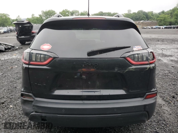 2020 Jeep Cherokee Latitude Plus with VIN 1C4PJMLB1LD655703, listed as a Copart auction lot 59983265 with 88,700 mi miles and Salvage title. Bid and sale history available at DreamBid. Image 6.