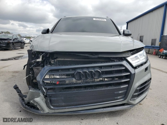 2019 Audi SQ5 Premium Plus with VIN WA1B4AFY3K2001855, listed as a Copart auction lot 46285895 with 78,250 mi miles and Non Repairable. Bid and sale history available at carsss.com. Image 5.