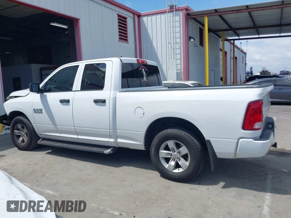 2018 Ram 1500 Tradesman with VIN 1C6RR6FG8JS166266, listed as a IAAI auction lot 42128397 with 76,106 mi miles and . Bid and sale history available at DreamBid. Image 14.