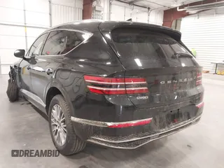 2025 Genesis GV80 Standard with VIN KMUHFESB2SU258557, listed as a IAAI auction lot 42116138 with 1,474 mi miles and . Bid and sale history available at DreamBid. Image 3.