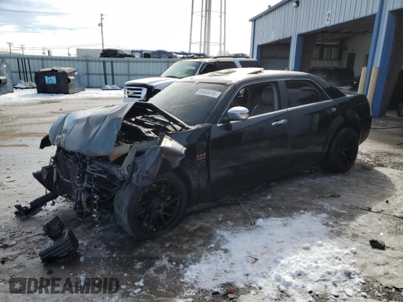 2005 Chrysler 300 with VIN 2C3JA63H35H635405, listed as a Copart auction lot 45583415 with 182,830 mi miles and Salvage Title. Bid and sale history available at carsss.com. Image 1.