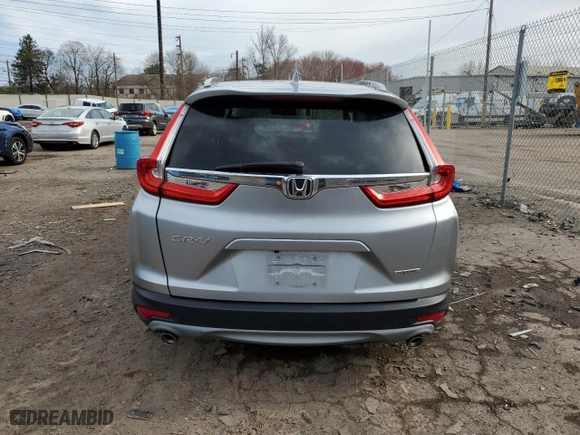 2019 Honda CR-V Touring with VIN 7FARW1H97KE004540, listed as a Copart auction lot 50263075 with 46,308 mi miles and Salvage Title. Bid and sale history available at carsss.com. Image 6.