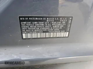 2022 Volkswagen Jetta GLI Autobahn с VIN 3VW2T7BU3NM023850, выставлен на аукционе Copart как лот 42457305 с пробегом Не указан миль и Списание • Salvage title. История ставок и продаж доступна на DreamBid. Изображение 14.