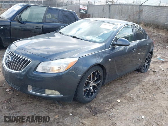 2011 Buick Regal with VIN 2G4GV5EV5B9196474, listed as a IAAI auction lot 42017005 with 158,756 mi miles and . Bid and sale history available at DreamBid. Image 2.