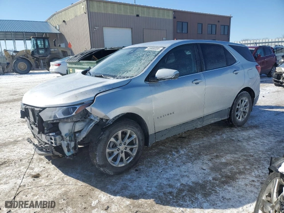 2021 Chevrolet Equinox LT with VIN 3GNAXKEV5MS167492, listed as a Copart auction lot 45908355 with 30,722 mi miles and Salvage Title. Bid and sale history available at carsss.com. Image 1.