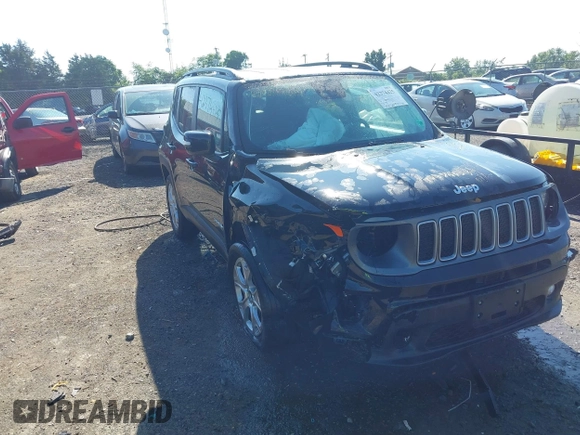 2022 Jeep Renegade Limited with VIN ZACNJDD11NPN71962, listed as a IAAI auction lot 42374425 with 40,223 mi miles and . Bid and sale history available at DreamBid. Image 6.