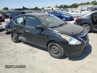 2017 Nissan Versa SV with VIN 3N1CN7AP4HL840948, listed as a Copart auction lot 62953285 with Not provided miles and Salvage title. Bid and sale history available at DreamBid. Image 4.