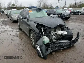 2017 Infiniti QX50 with VIN JN1BJ0RR0HM400462, listed as a Copart auction lot 52635015 with Not provided miles and Salvage title. Bid and sale history available at DreamBid. Image 11.