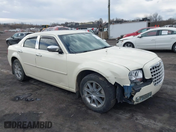 2010 Chrysler 300 Touring with VIN 2C3CK5CV7AH188979, listed as a IAAI auction lot 41674166 with 143,374 mi miles. Bid and sale history available at carsss.com. Image 1.