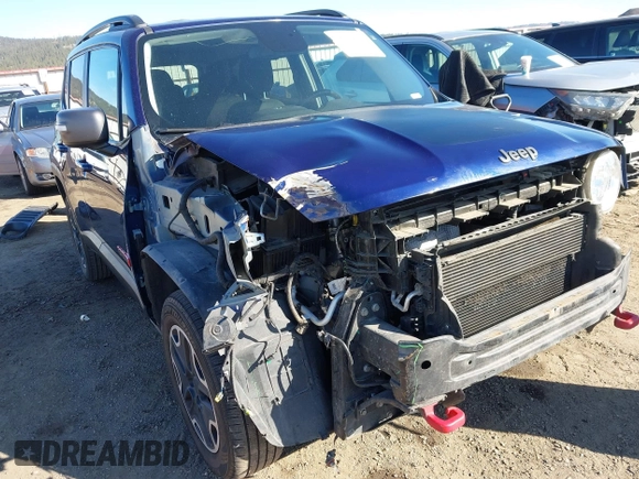 2017 Jeep Renegade Trailhawk z VIN ZACCJBCB5HPE96860, wystawiony jako IAAI lot #41734370 z przebiegiem 113 405 mil mil oraz . Historia ofert i sprzedaży dostępna na DreamBid. Obrazek 6.
