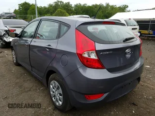 2017 Hyundai Accent SE with VIN KMHCT5AE4HU334169, listed as a Copart auction lot 88025715 with 47,616 mi miles and Non Repairable. Bid and sale history available at carsss.com. Image 3.